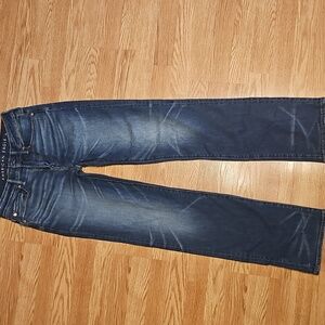 American Eagle Outfitters Men's Dark Blue Slim Jeans 29x34
